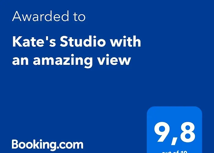 Kate's Studio With An Amazing View Lägenhet